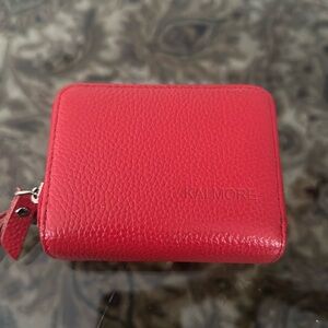 New Leather 2 Zipper wallet